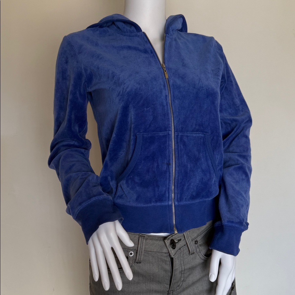 Plush & Lush Front Zip Hoodie.